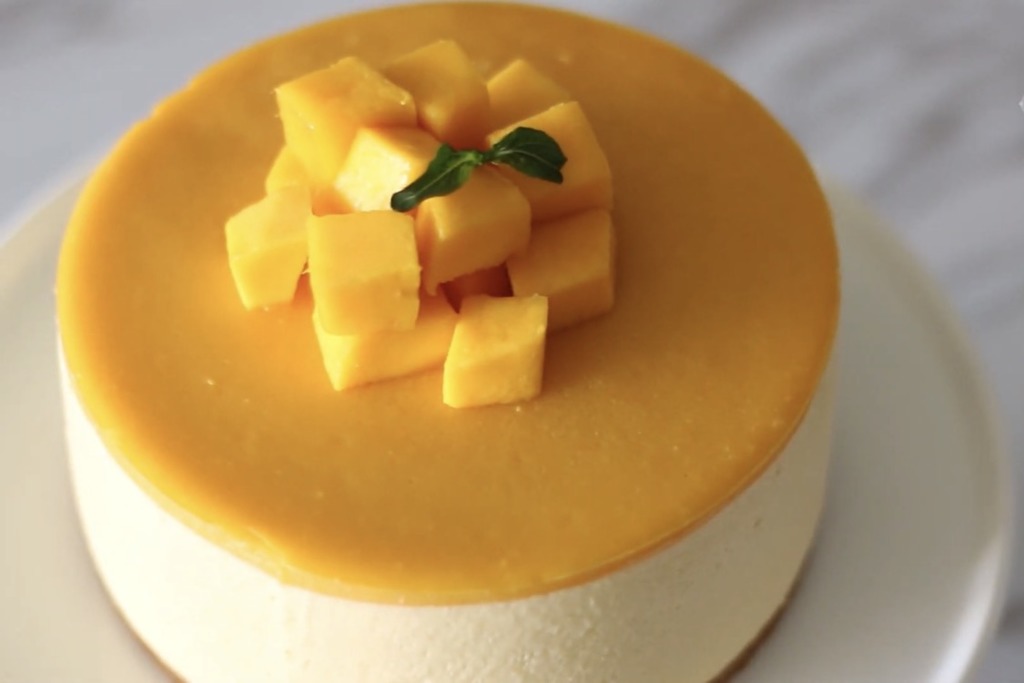 【蛋糕食譜】零失敗夏日免焗甜品 芒果芝士蛋糕食譜