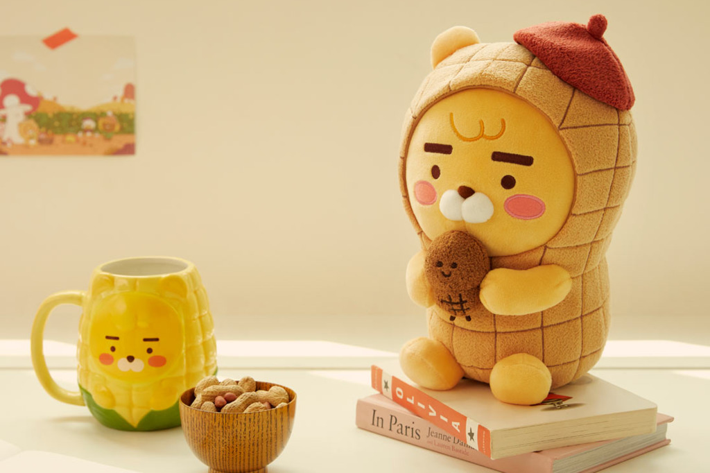 【Kakao Friends】韓國Kakao Friends推出秋季果實系列　超可愛Ryan花生造型水杯／保溫壺
