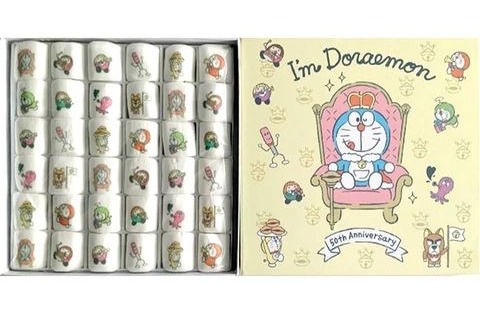 【日本手信】香港都買到！多啦A夢50週年推日本限定版零食　  迷你版多啦A夢+可愛表情棉花糖