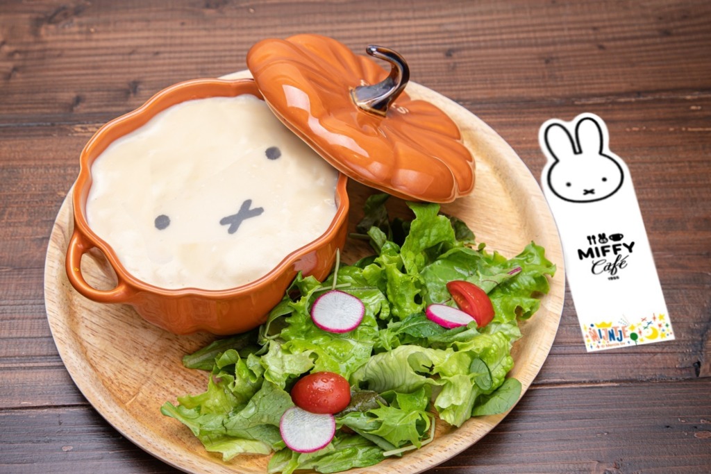 【Miffy Cafe】日本大阪新開限定Miffy主題打卡Cafe　超可愛造型棉花糖latte／甜品等餐飲