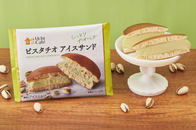 【日本便利店】日本Lawson便利店推出新品　超香甜開心果雪糕銅鑼燒三文治
