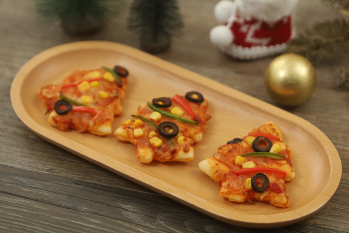 【聖誕食譜】勁有氣氛Party food！氣炸聖誕樹 Pizza