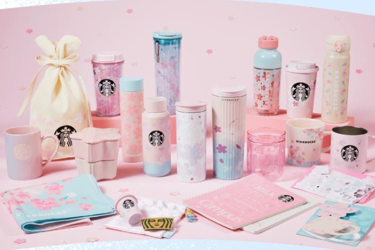 【日本Starbucks】日本Starbucks推出2021年春季系列   夢幻櫻花杯／士多啤梨奶凍星冰樂