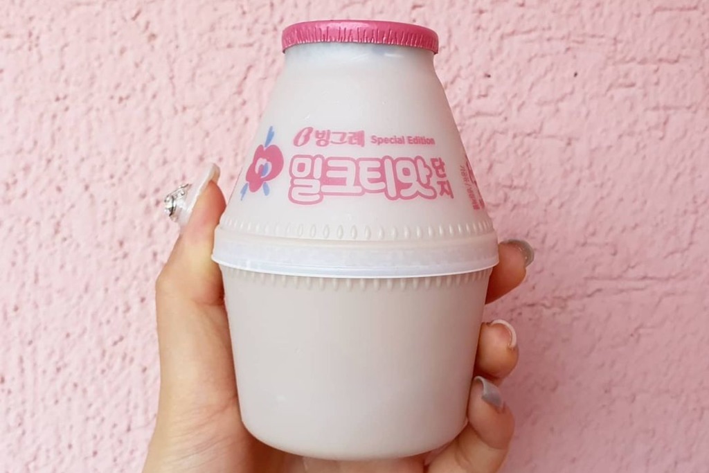 【韓國便利店】韓國人氣國民香蕉牛奶Binggrae   推出春季限定香濃奶茶口味