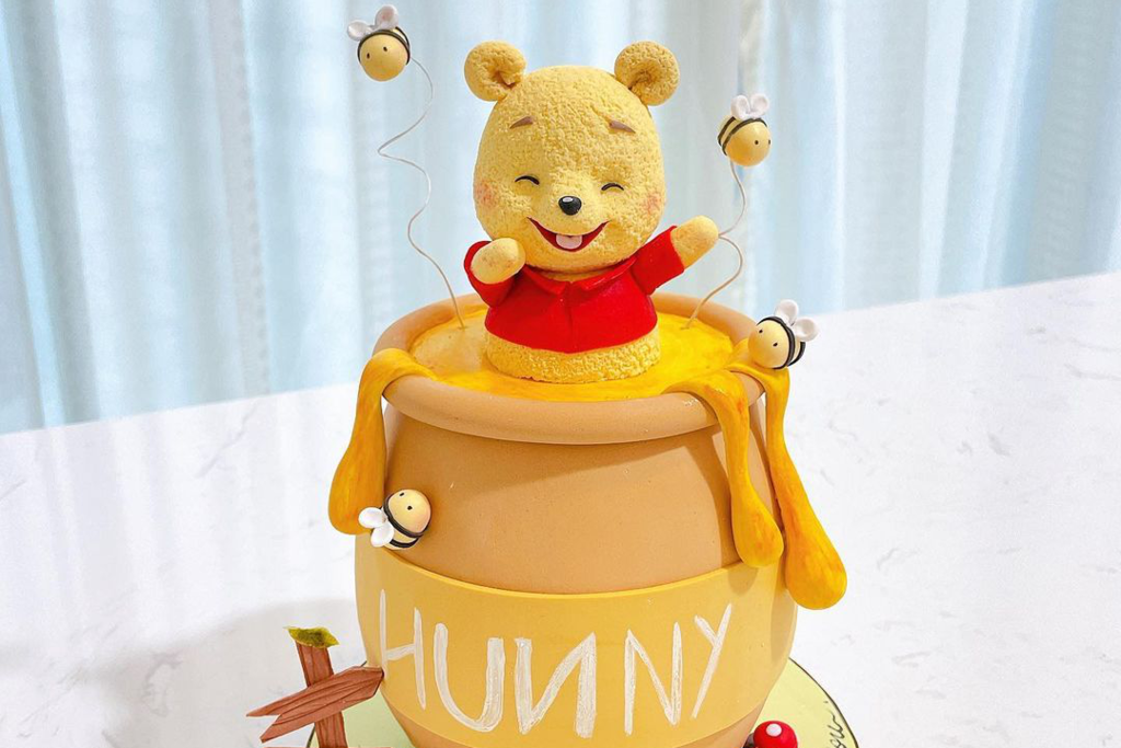 【生日蛋糕推薦 2021】IG網店可愛小熊維尼蛋糕　3D立體Pooh Pooh卡通蛋糕造型超精緻！