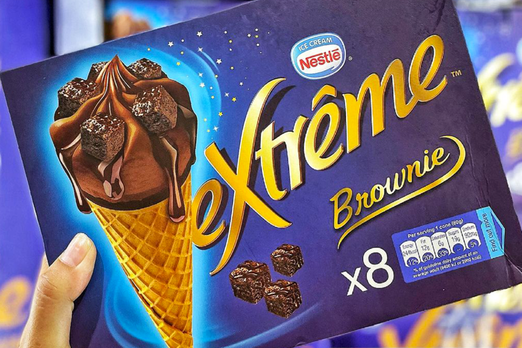 【台灣Costco必買2021】雀巢Brownies朱古力甜筒登陸台灣超市　Brownie布朗尼蛋糕粒＋特濃黑朱古力雪糕