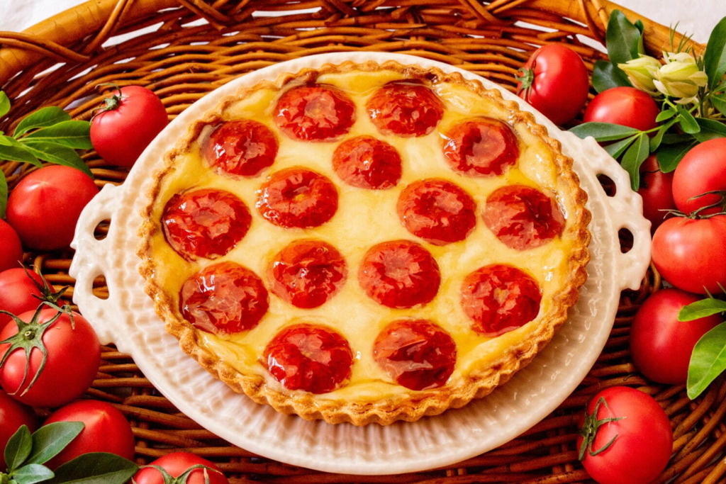 【日本甜品】日本蛋糕甜品專門店推出蔬菜系列   超吸引巨型蕃茄芝士撻！