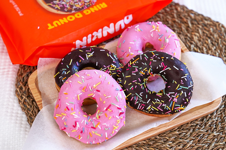 【新世界韓國食品】韓式超市有得買人氣冬甩Dunkin＇ Donuts！朱古力脆皮／士多啤梨果醬味