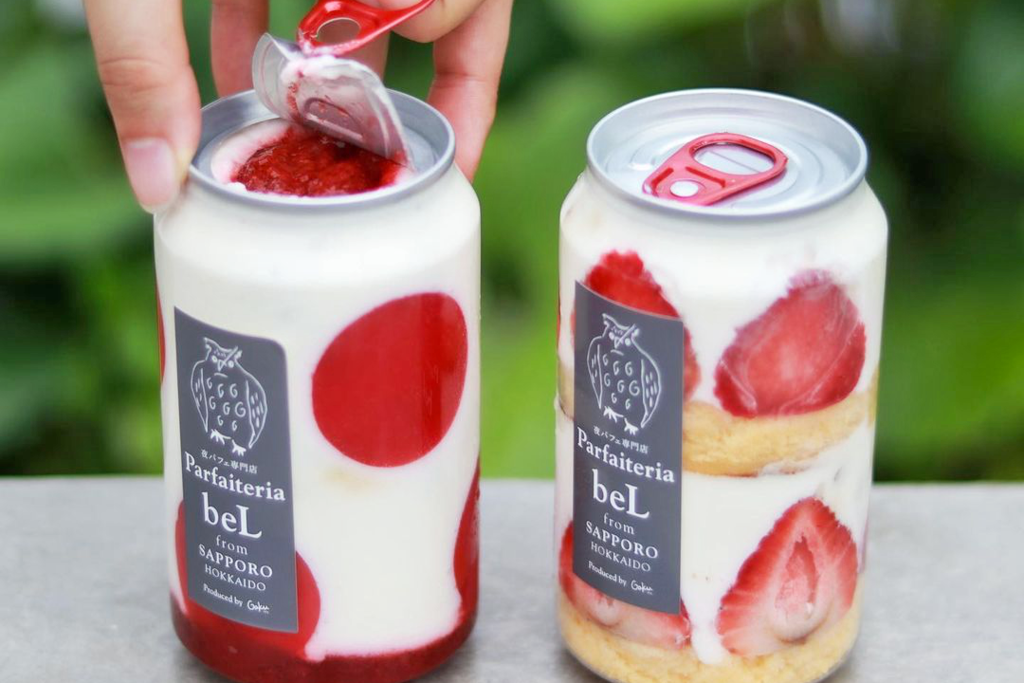 【日本甜品2021】打卡罐裝草莓蛋糕！日本自動售賣機甜品　開罐即食士多啤梨／藍莓／柑橘水果蛋糕／Tiramisu