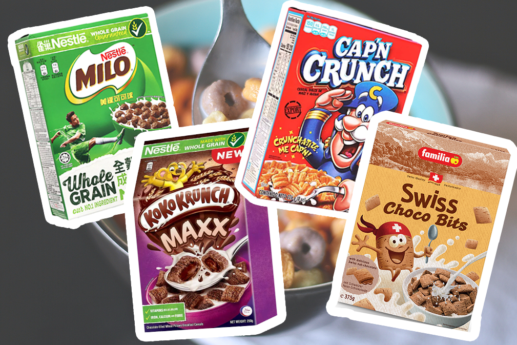 【早餐穀物卡路里】第一位1碗有3.4粒方糖！　44款超級市場常見早餐穀物卡路里／糖份排行榜