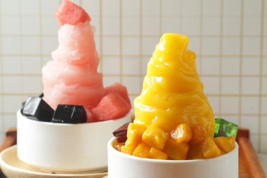 廟街糖水第三代  10CM 足料鮮果雪山