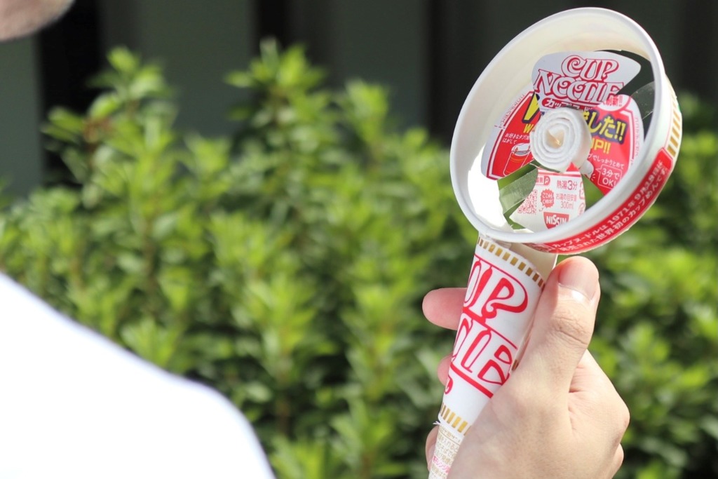 【日本合味道】日本日清擬推出合味道周邊產品？超可愛杯麵製成迷你電風扇！