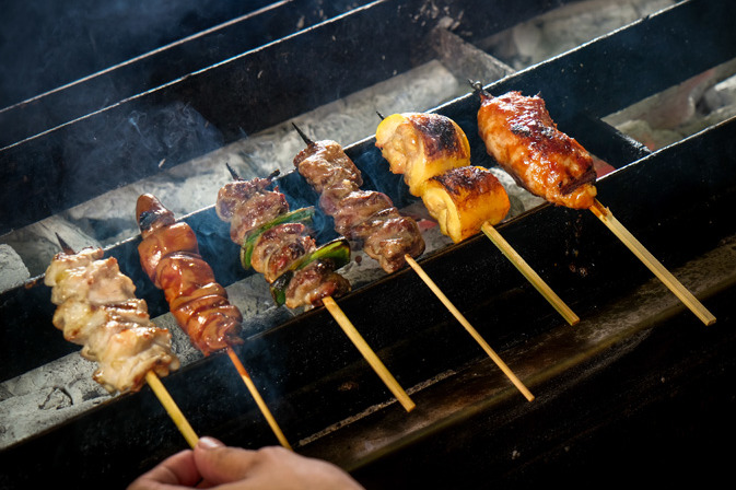 備長炭燒鳥店 刁鑽雞心元 熟成雞腿