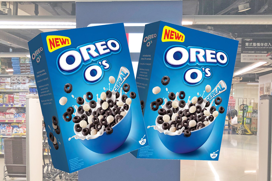 OREO新推出早餐穀物「OREO O's」抵港！可可圈配雲呢拿脆粒／登陸超市及網店