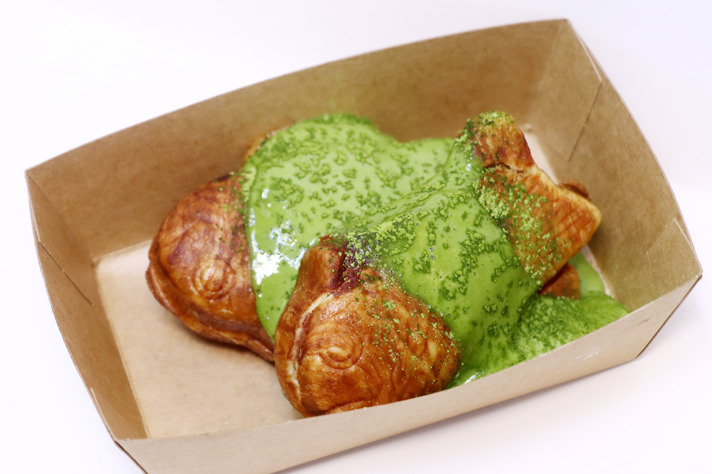 葵廣人氣酥皮鯛魚燒  必試！煉奶忌廉花生醬 / 宇治金時口味