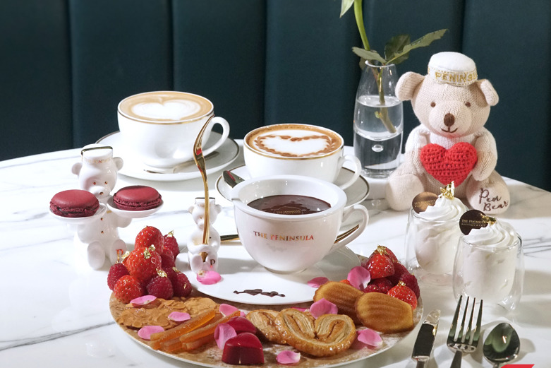 【情人節Book位】The Peninsula Boutique & Café情人節限定  熊啤啤朱古力火鍋