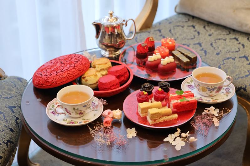 港島香格里拉酒店  法國彩粧品牌下午茶 / 超靚鵝肝唇膏