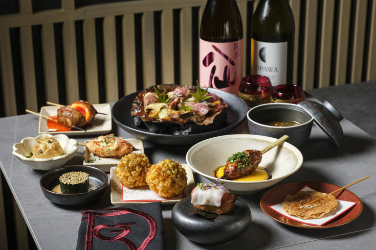 新潮燒鳥店 FUSION 海膽多士‧朴葉燒