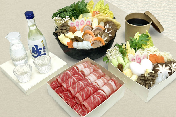 網購酒店壽喜燒 火鍋 + 川菜套餐 / 送鍋具酒品