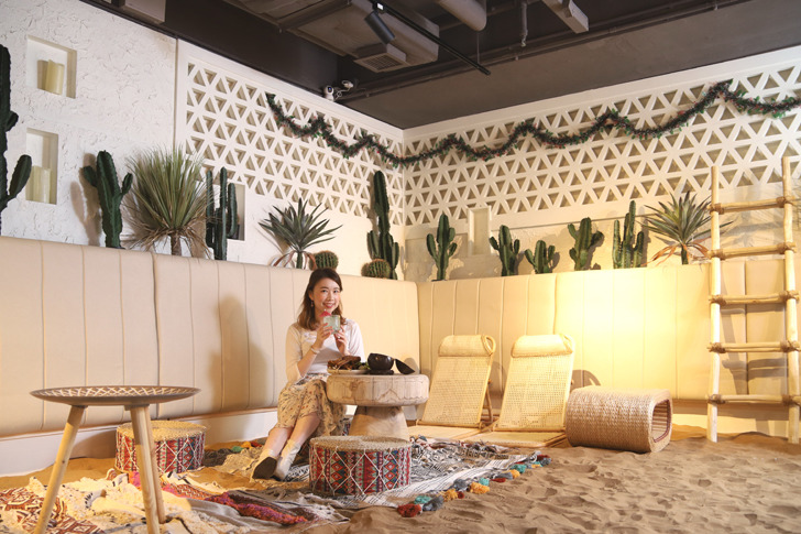 旺角摩洛哥風格餐廳  馬拉喀什水池古宅 / 室內撒哈拉打卡