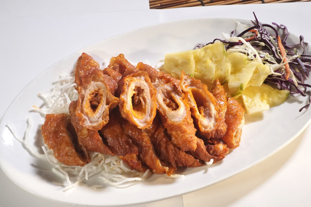 深水埗鑊氣小炒館  香口！海苔墨魚餅 / 脆皮豬手 / 脆皮炸大腸