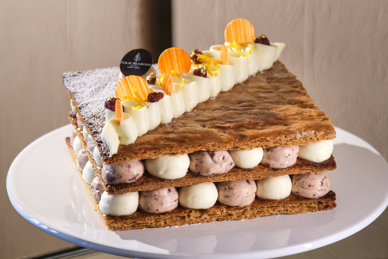 四季酒店新出陳皮拿破崙 20 年陳皮 + 128 層超脆酥皮 / 優惠價 522 元 