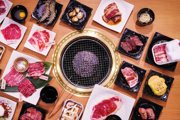 日本燒肉放題店 / 100 分鐘任食  A4 薩摩和牛 170 品套餐 