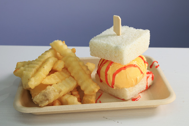 葵廣雪糕漢堡店 冰火口感！雪糕銅鑼燒 / 雪糕班戟 