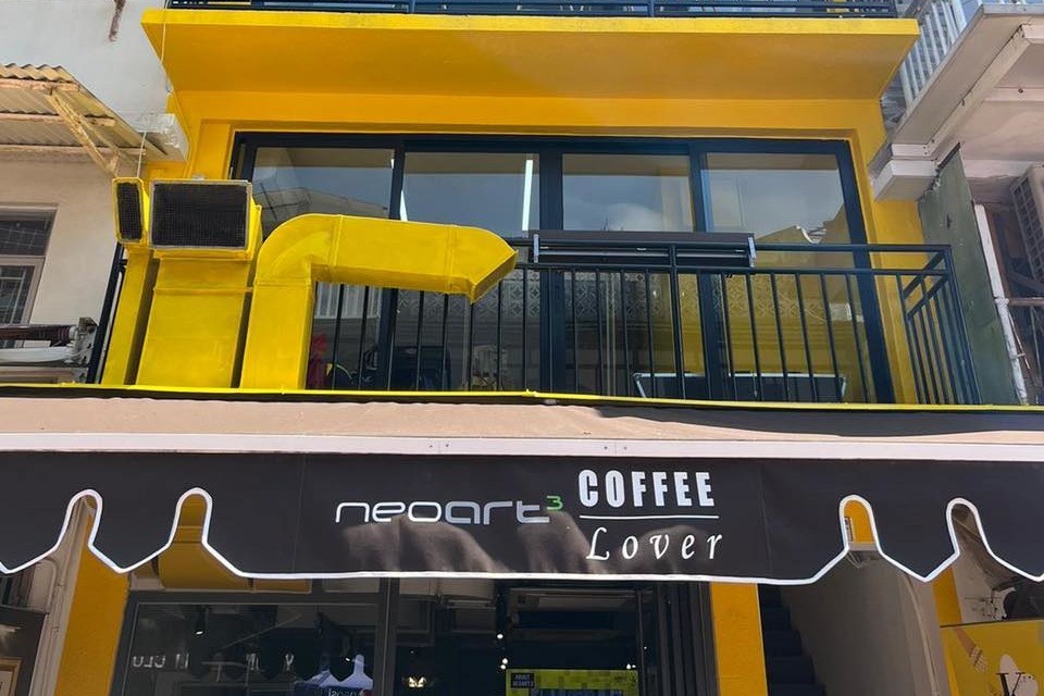 西貢美食｜西貢新開鮮黃色三層高Cafe「neoart3 COFFEE Lover」歎精緻甜品／手沖咖啡！