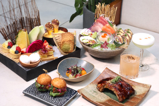 THE HARI 酒店空中花園 688 元 5 小時新派日菜 BRUNCH  