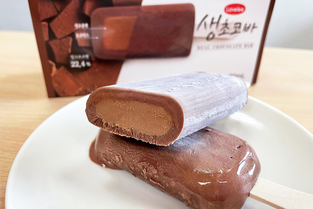 雪糕關注組推介｜韓國直送軟心生朱古力雪條　香滑入口即融！味道似朱奶