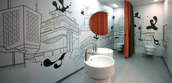 香港藝術中心三十週年設計師廁所系列