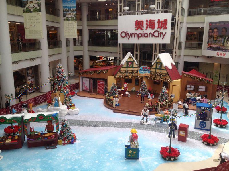 奧海城「Playmobil聖誕小鎮」 