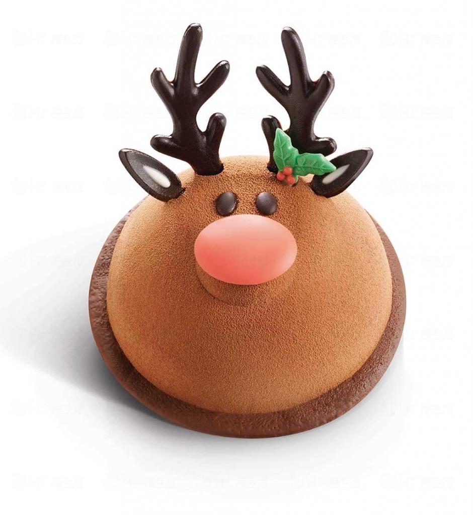 美心西餅最新聖誕蛋糕 3D聖誕鹿可愛登場