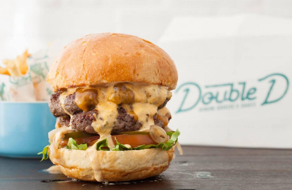 Double D Burger新張優惠 免費派漢堡