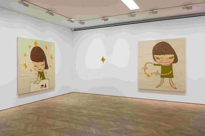 奈良美智最新作品《星星》系列　中環畫廊展出
