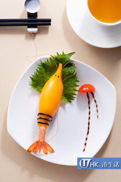 晉薈午市賣萌　海洋系列可愛大蝦、海馬造型點心