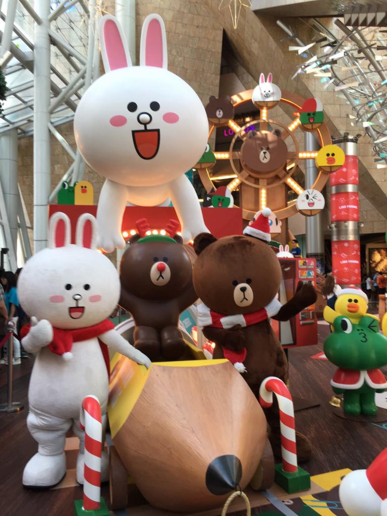 LINE Friends 聖誕開文具派對 Pop-up store正式開業!