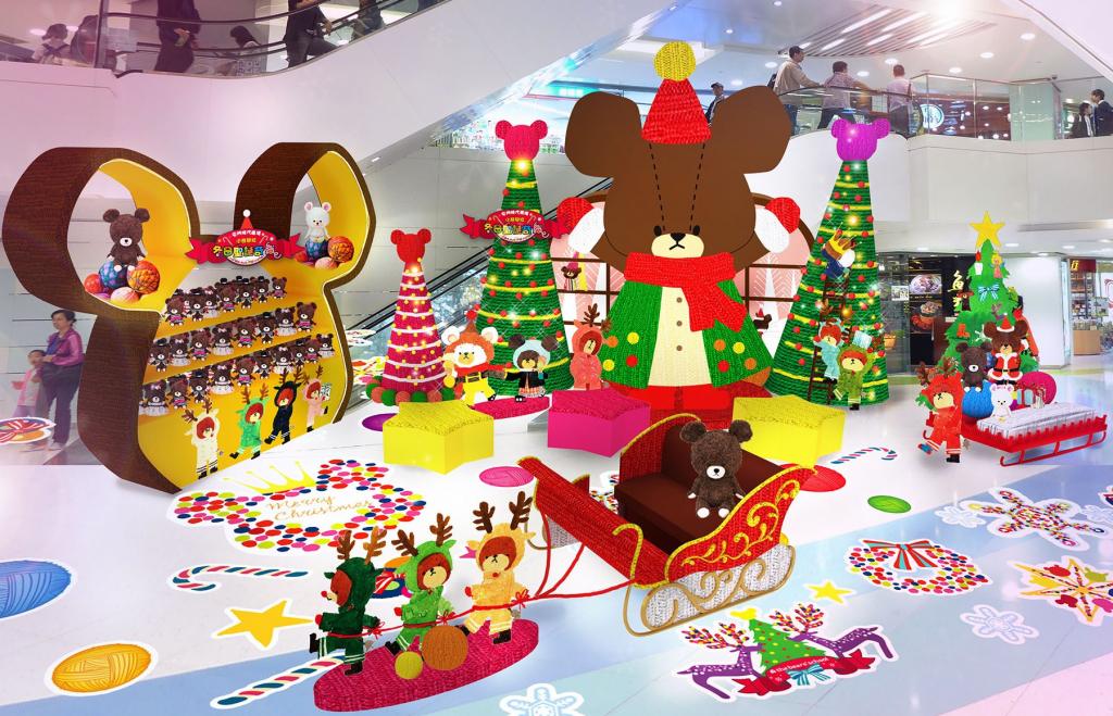 小熊學校聖誕展 全球最高4米JACKIE登場