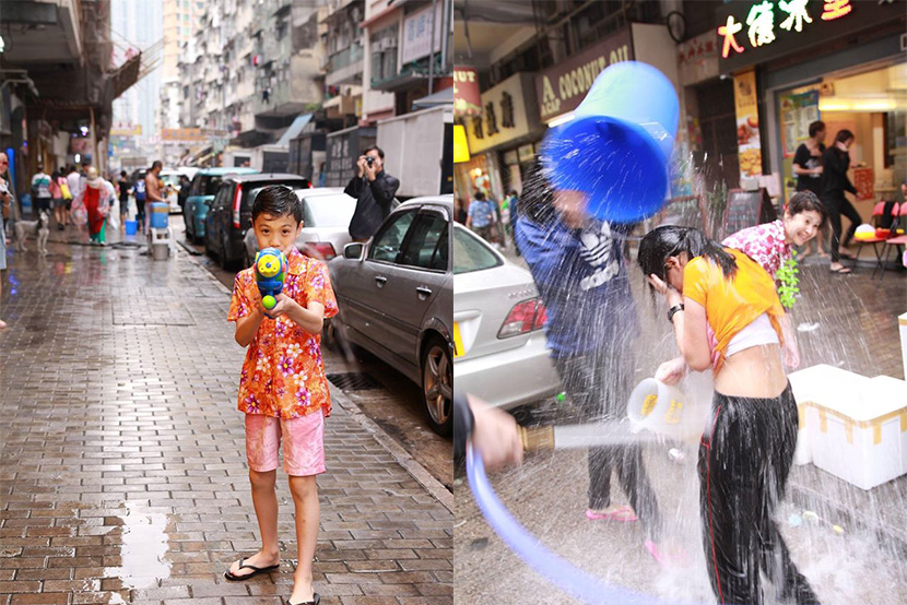 1日限定！香港都有得玩泰國潑水節
