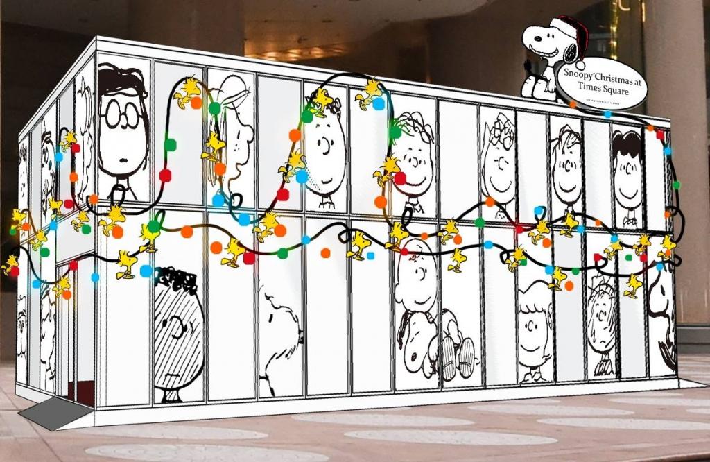 銅鑼灣Snoopy聖誕佈置！10大影相位/空中巨型公仔