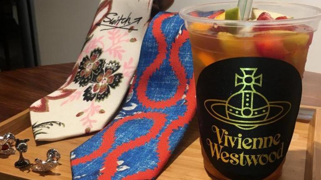 【尖沙咀美食】Vivienne Westwood Café新出英式水果冰茶　尖沙咀限時免費派　