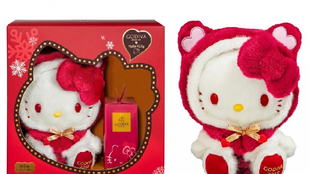 【聖誕禮物2018】GODIVA x 小紅帽版Hello Kitty　11月限量朱古力禮盒登場