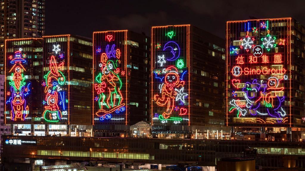 【聖誕節2018】尖沙咀中港城塗鴉風聖誕燈飾 6大影相位率先睇