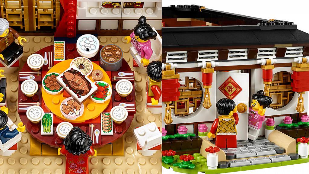 【新年2019】LEGO農曆新年亞洲別注版率先睇！團年飯／舞火龍／新春服飾造型