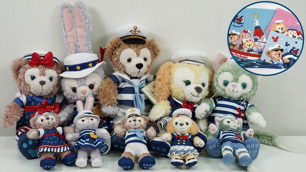 【迪士尼樂園】香港迪士尼樂園14周年航海主題限定新品 水手裝造型Duffy新登場