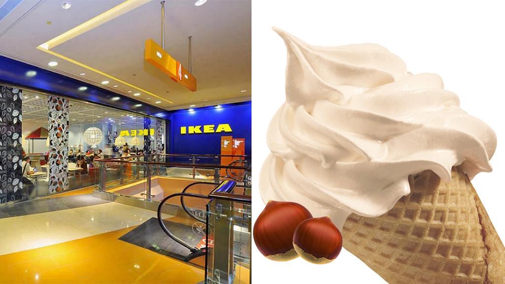 IKEA 宜家家居美食站新推期間限定甜品　$4.5栗子新地筒新口味登場