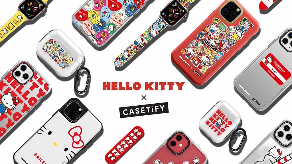 CASETiFY聯乘Hello Kitty系列登場！別注版手機殼/AirPods套/充電器