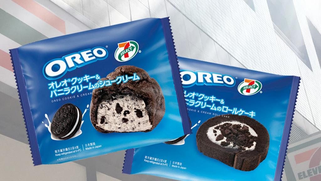 7-11首次聯乘Oreo推出曲奇忌廉瑞士卷/泡芙/甜品杯 最新日本直送系列甜品登場