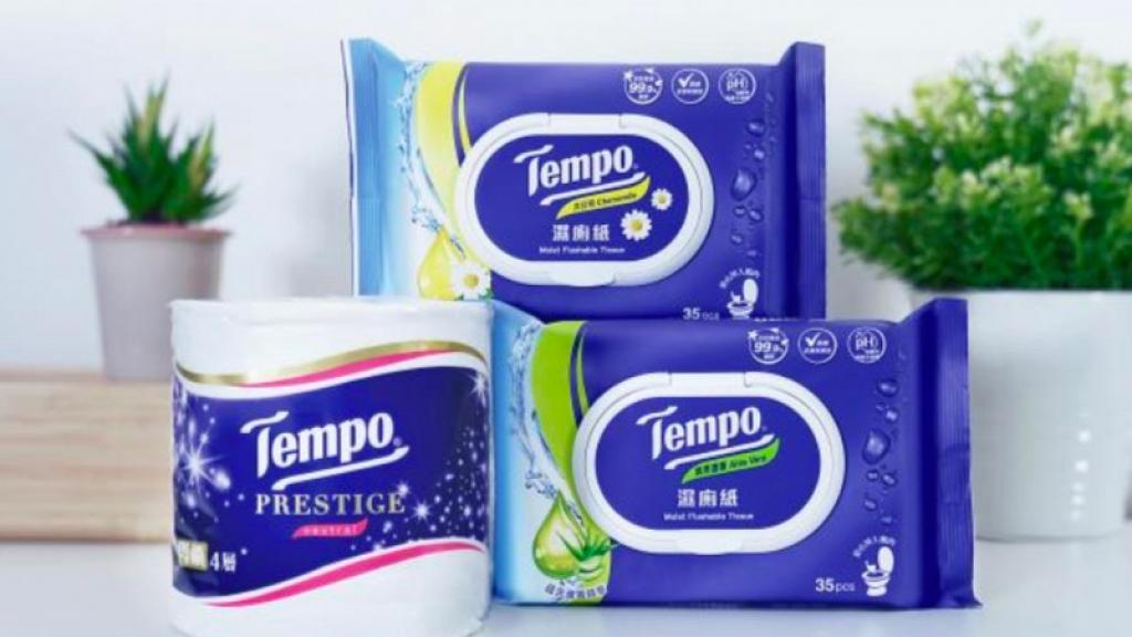 Tempo全新乾濕清潔紙巾組合 有效消滅99.9%細菌
